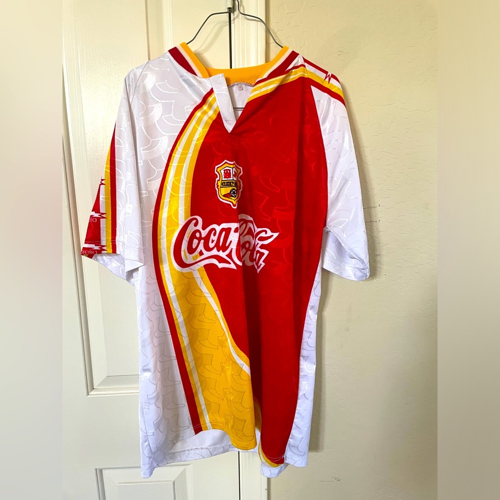 Atletico Morelia Jersey 1997 Away Kit Vintage Size Large Soccer Liga MX Vintage